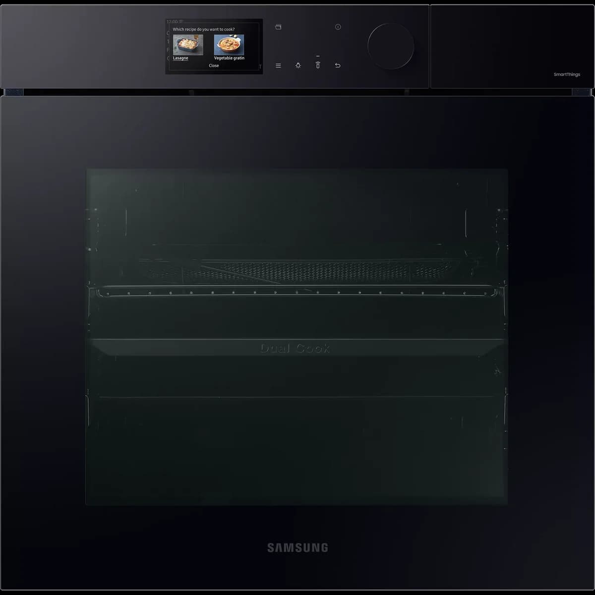 Samsung Series 7 Dual Cook Steam Oven w/ AI Pro Cooking - Clean Black | NV7B7997AAK/U4