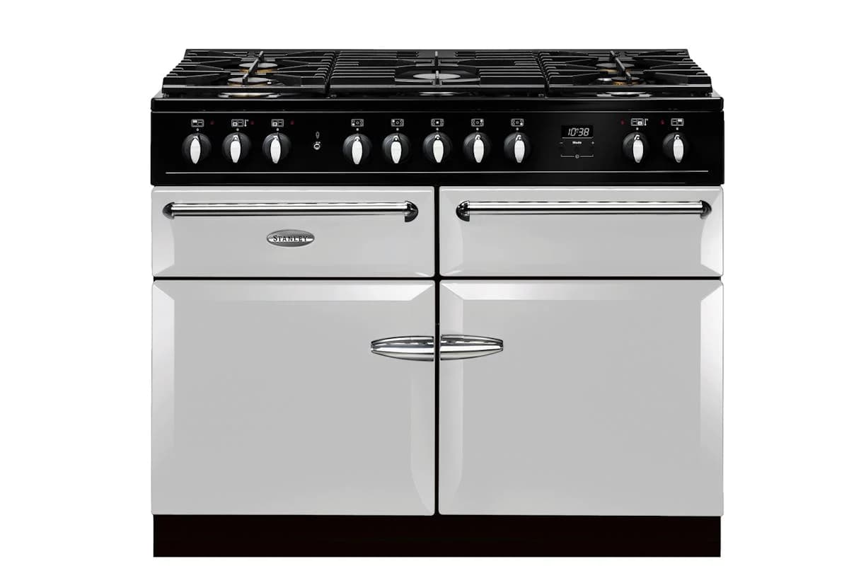 Stanley Supreme Deluxe 110cm Dual Fuel Range Cooker | SDL110DFPAS | Pearl Ashes