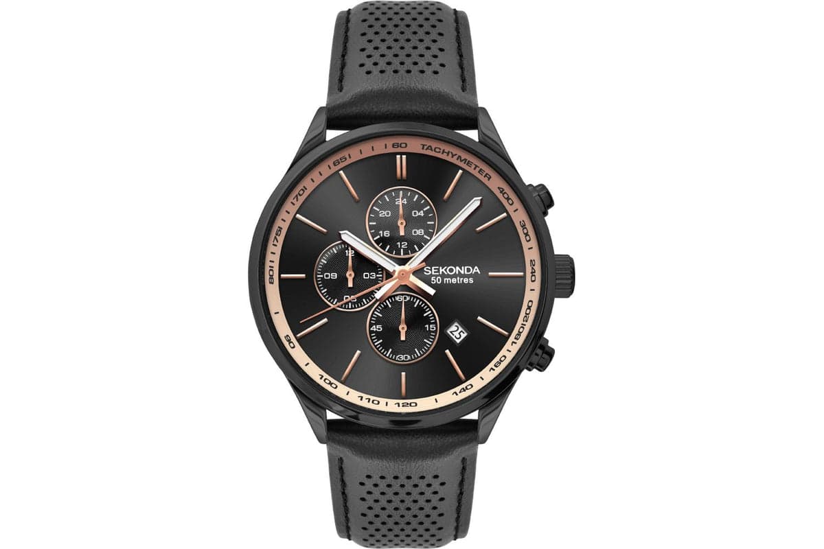 Sekonda Men's Fashion Watch With Leather Strap Sgs1774