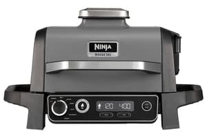 Ninja Woodfire Outdoor Electric BBQ Grill & Smoker | OG701UK | Grey & Black