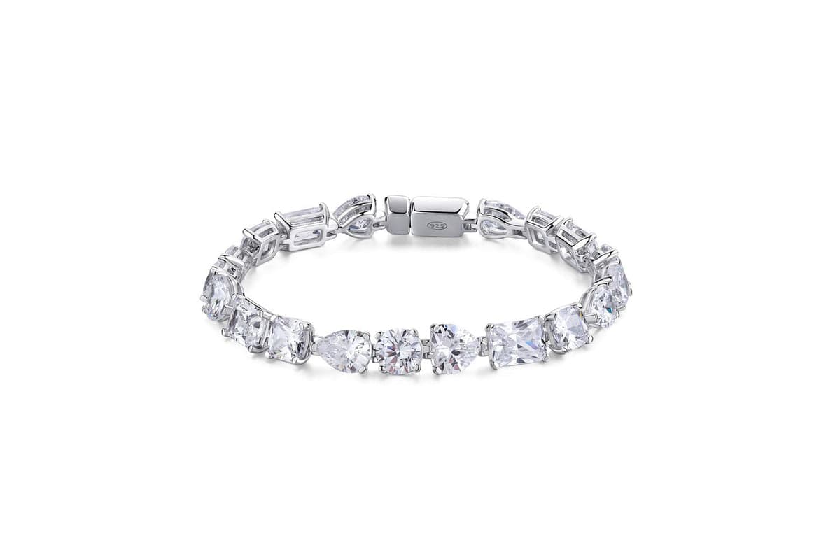 Rosato Rzge14 - Dazzling Rosato Gemma Silver Bracelet