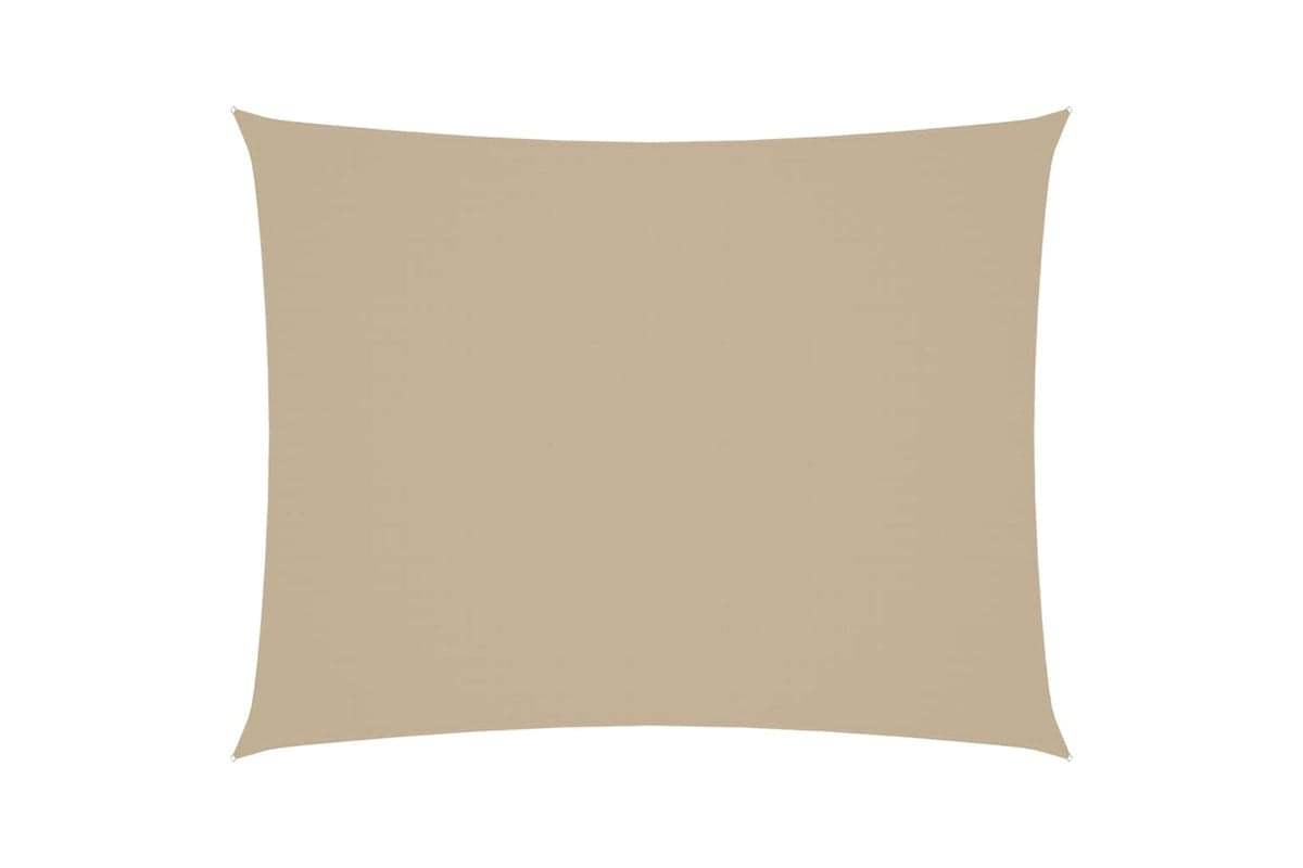 Vidaxl 135151 Sunshade Sail Oxford Fabric Rectangular 2.5x3.5 M Beige