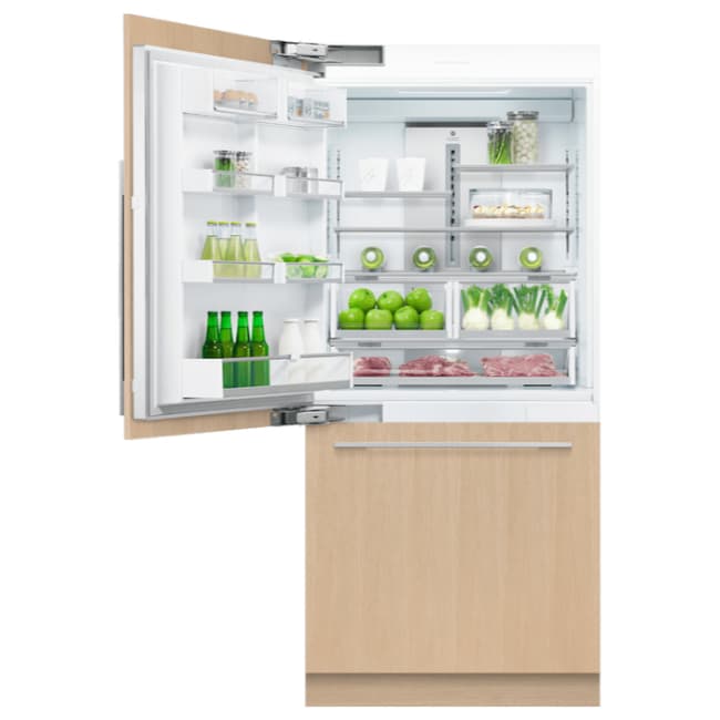 Fisher & Paykel 90cm Built-in Fridge Freezer with Ice Maker | Left Hinged | RS9120WLJ2