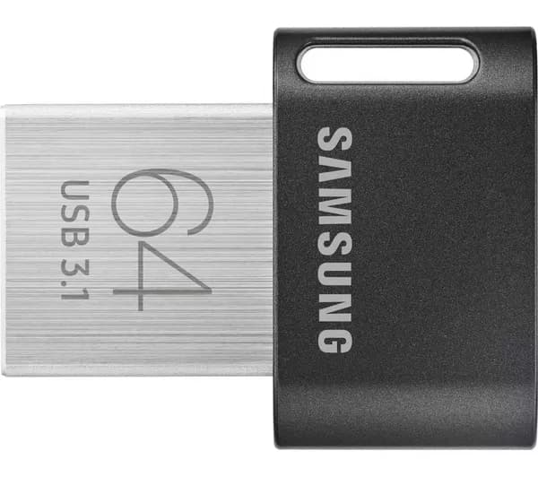 SAMSUNG FIT Plus USB 3.1 Memory Stick - 64 GB, Silver