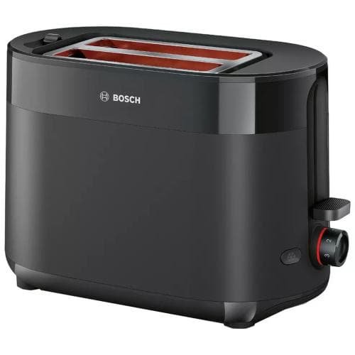 BOSCH            2 SLOT 2 SLICE BLACK TOASTER - MYMOMENT RANGE
