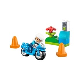 LEGO® DUPLO® Town Blue Police Motorcycle Playset