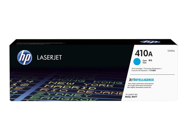 HP - 410A - cyan - original - LaserJet - toner cartridge (CF411A)