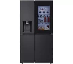 LG Fit & Max GSXE81EVBE American Style Smart Fridge Freezer – Essence Black Steel