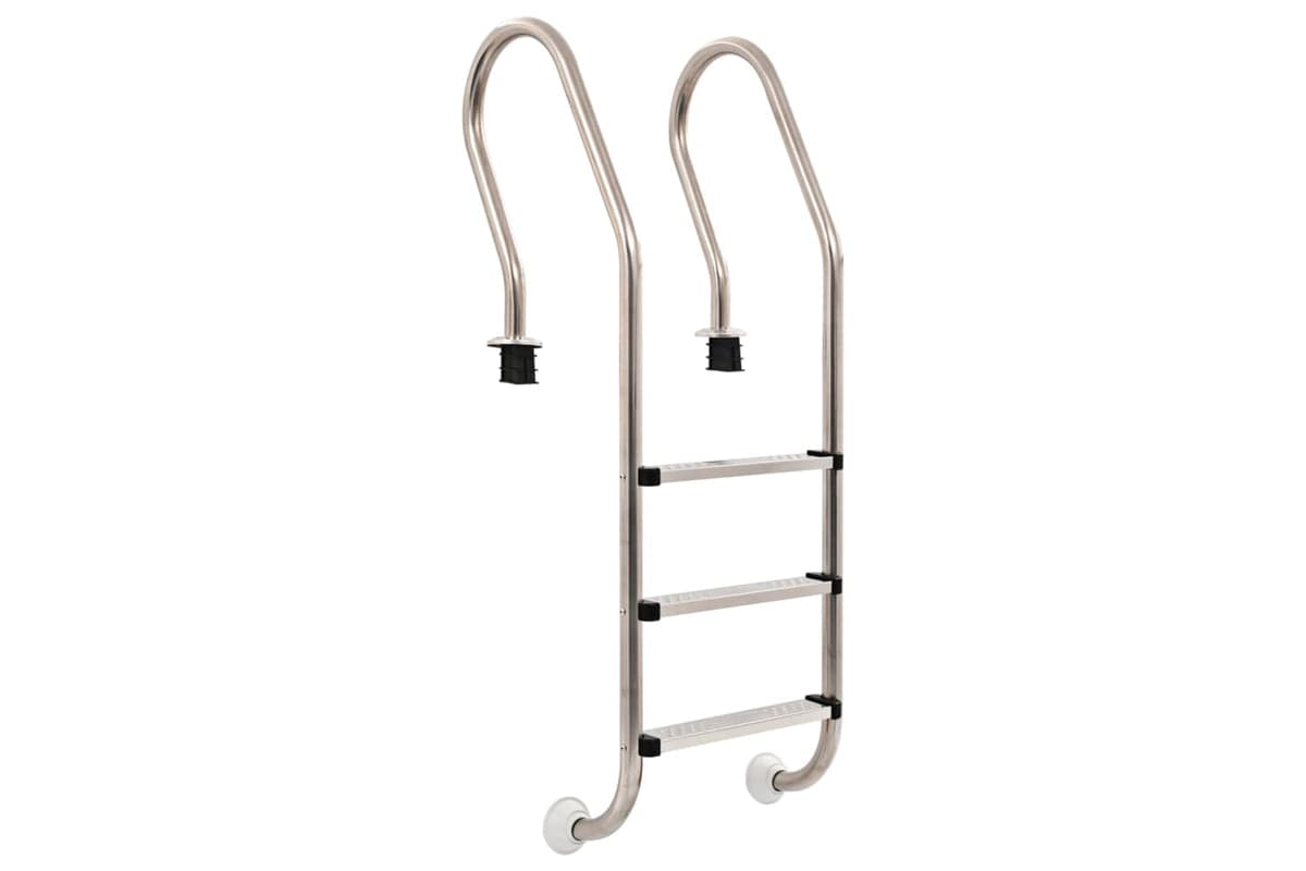 vidaXL 91733 Pool Ladder 3 Steps Stainless Steel 304 120cm
