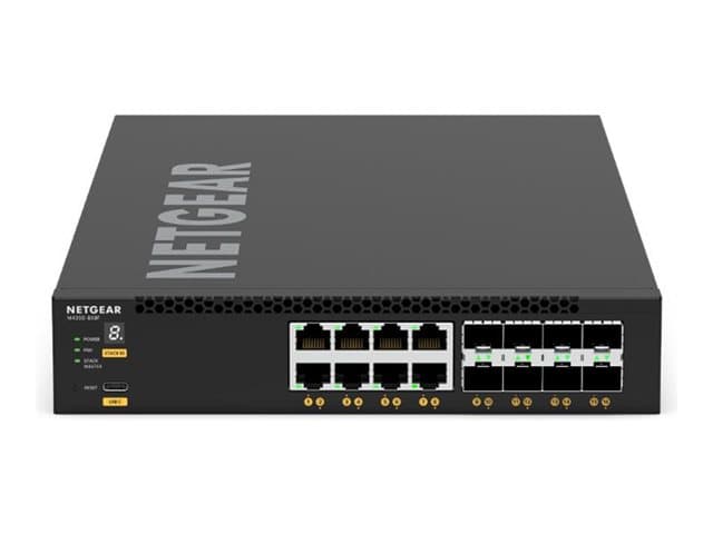 NETGEAR - M4350 Series M4350-8X8F - switch - 16 ports - Managed - rack-mountable
