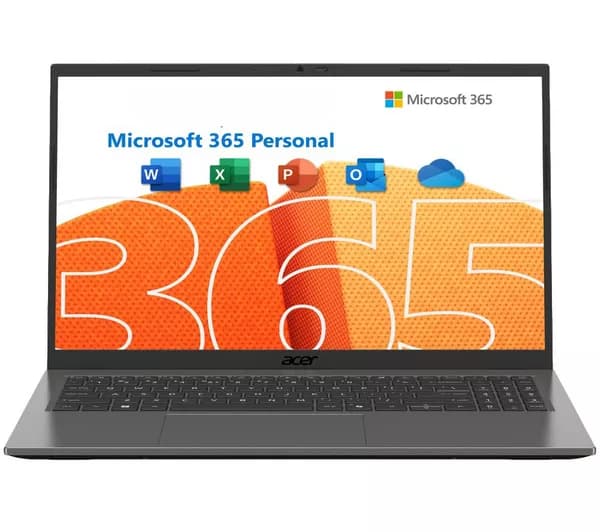 ACER Aspire Go 15 15.6" Laptop - Qualcomm Snapdragon, 128 GB SSD, Grey