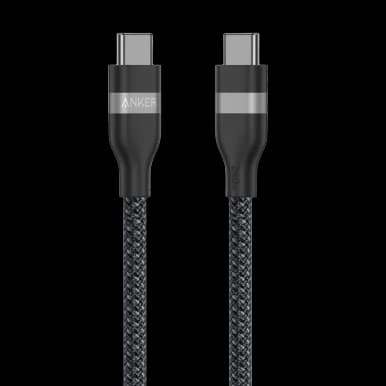 Anker 240W USB-C to USB-C Braided Cable 0.9m - Black | A82E2H11