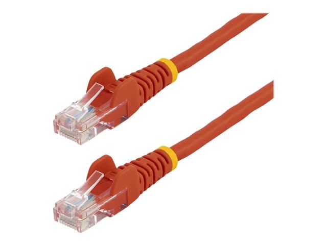 STARTECH.COM - Startech 0.5m Red Cat5e / Cat 5 Snagless Ethernet Patch Cable 0.5 m - patch cable - 50 cm - red