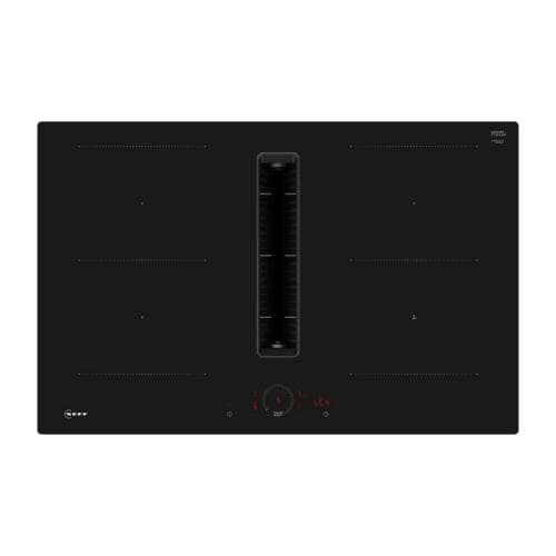 NEFF N70 80CM VENTED INDUCTION HOB BLACK (SURFACE MOUNTED)