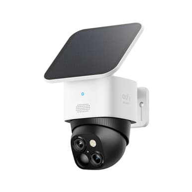 Eufy SoloCam S340 Wireless Outdoor Security Camera with Dual Lens and Solar Panel | T81703W1
