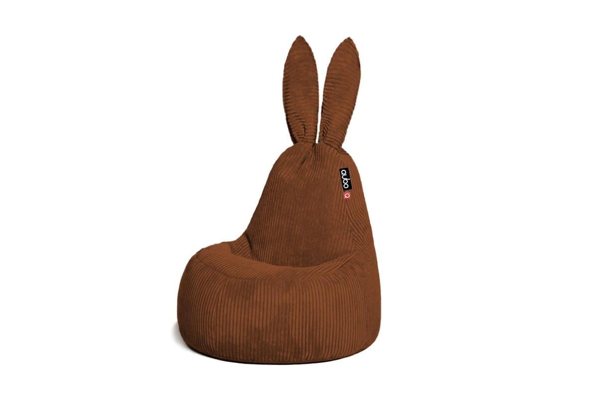 Qubo | Mommy Rabbit | Feel Fit Bean Bag | Cinnamon