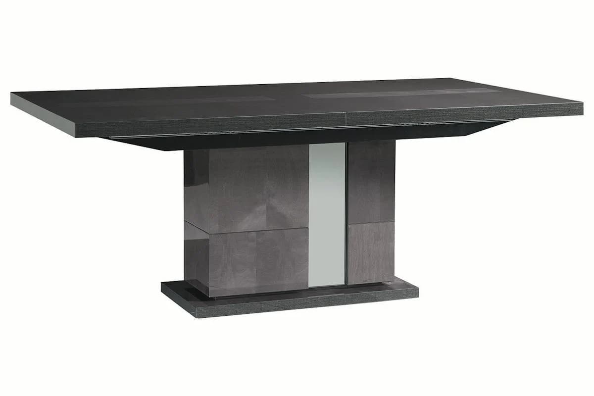 Heritage Rectangular Extending Dining Table | Black
