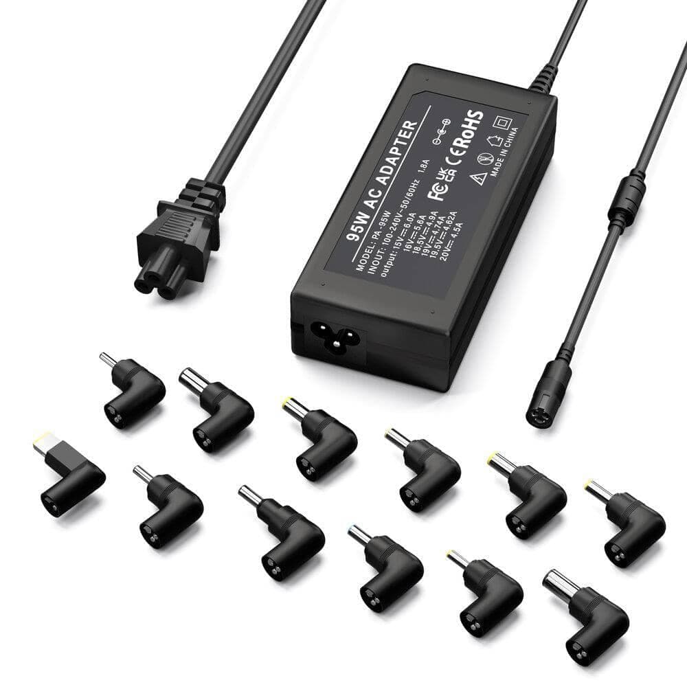 Universal 95W Laptop Charger Kit | 12 Tips