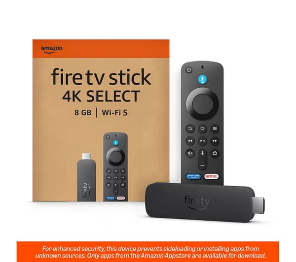 AMAZON Fire TV Stick 4K Select (2025) with Alexa Voice Remote