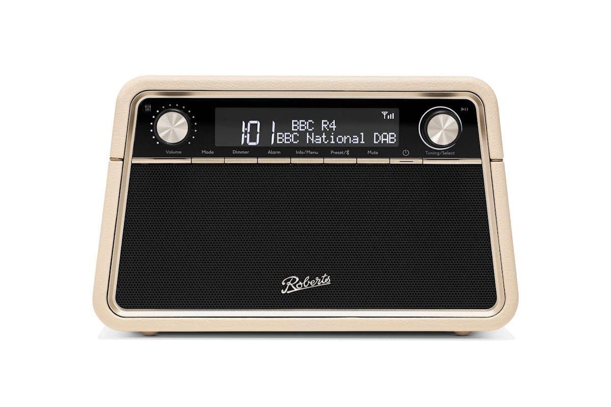 Roberts Reva Bluetooth Table Top Radio | Pastel Cream