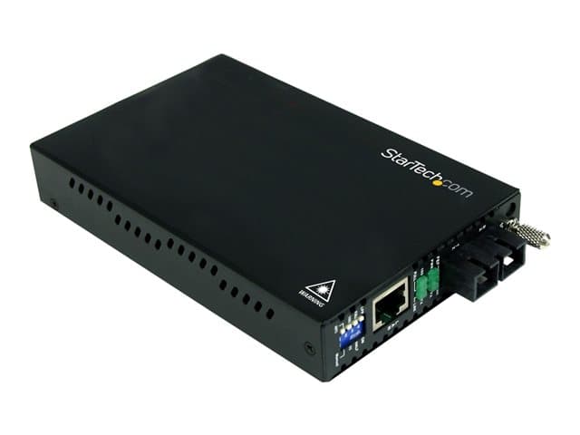 STARTECH.COM - Startech 10/100 Mbps Multi Mode Fiber Media Converter SC - Up to 1.2 miles/2km (ET90110SC2) - fibre media converter - 10Mb LAN, 100Mb LAN