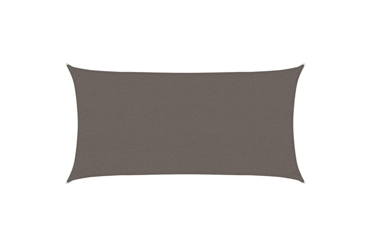 vidaXL 311063 Sunshade Sail Hdpe 2x3.5 M Anthracite