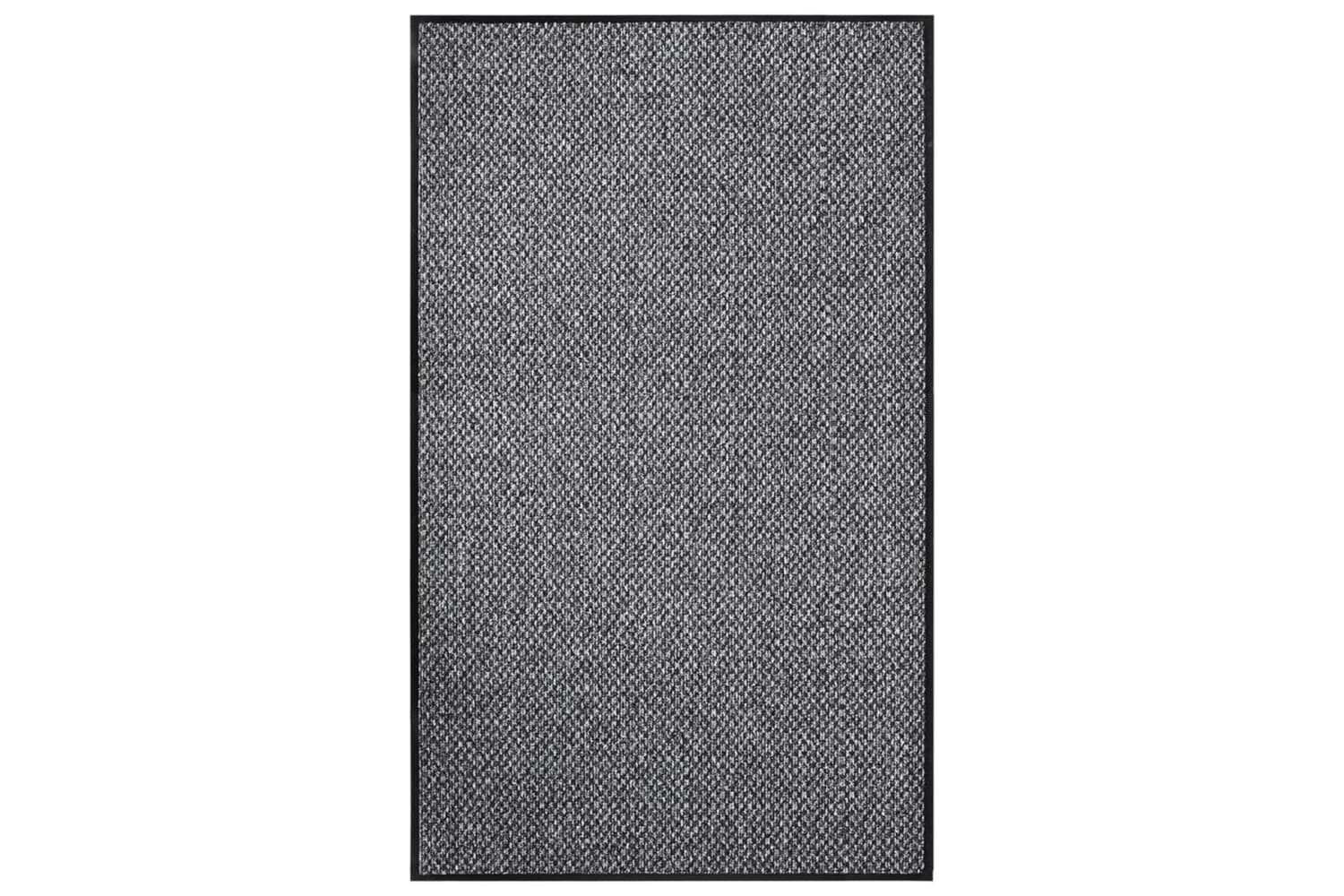vidaXL 331575 Doormat Grey 90x150cm