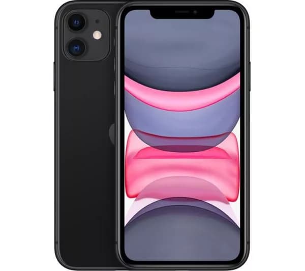 APPLE Refurbished iPhone 11 - 64 GB, Black (Good Condition)