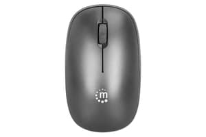 Manhattan Wireless Optical USB Mouse | Black