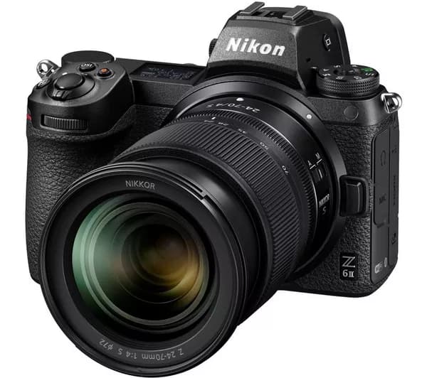NIKON Z 6II Mirrorless Camera with NIKKOR Z 24-70 mm f/4 S Lens