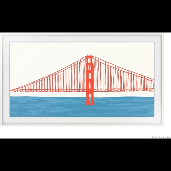Samsung VGSCFA55WTBXC, 55", Customisable Frame Bezel, White