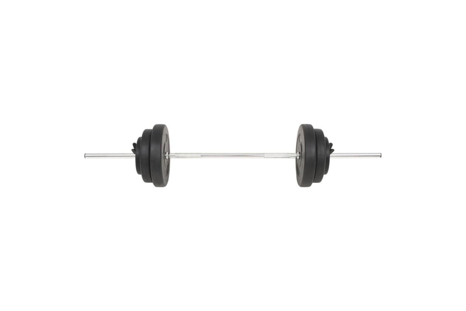 Vidaxl 3145017 Barbell With Plates 60 Kg