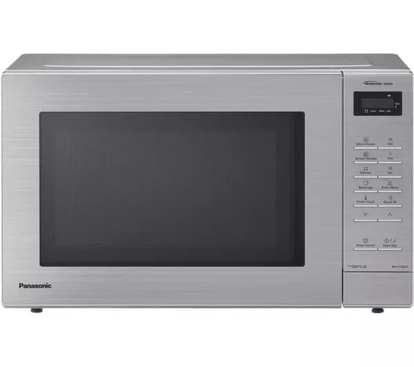 PANASONIC NN-ST68QBBPQ Compact Solo Microwave - Silver