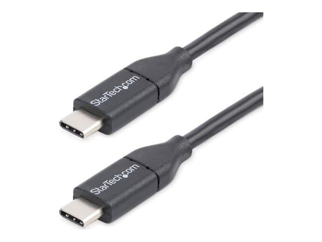 STARTECH.COM - StarTech 0.5m USB C Cable - USB 2.0 - M/M - USB-C Charger Cable - USB 2.0 Type C Cable - Short USB C Cable (USB2CC50CM) - USB-C cable - USB-C to USB-C - 50 cm
