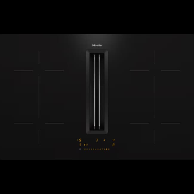 Miele Vented Induction Hob 80cm - Black | KMDA7473-1FL