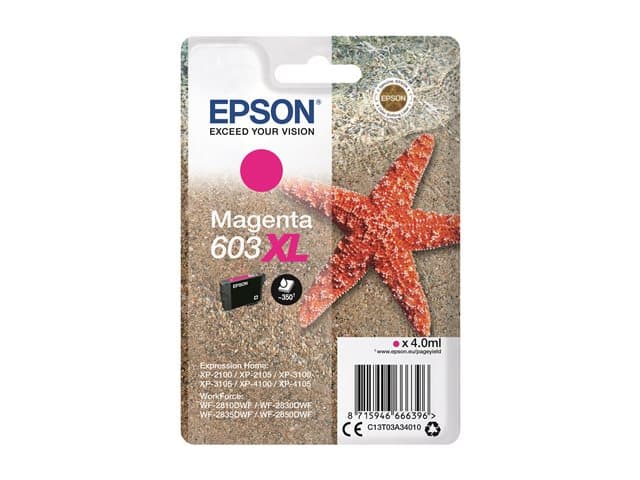 EPSON - 603XL - XL - magenta - original - ink cartridge