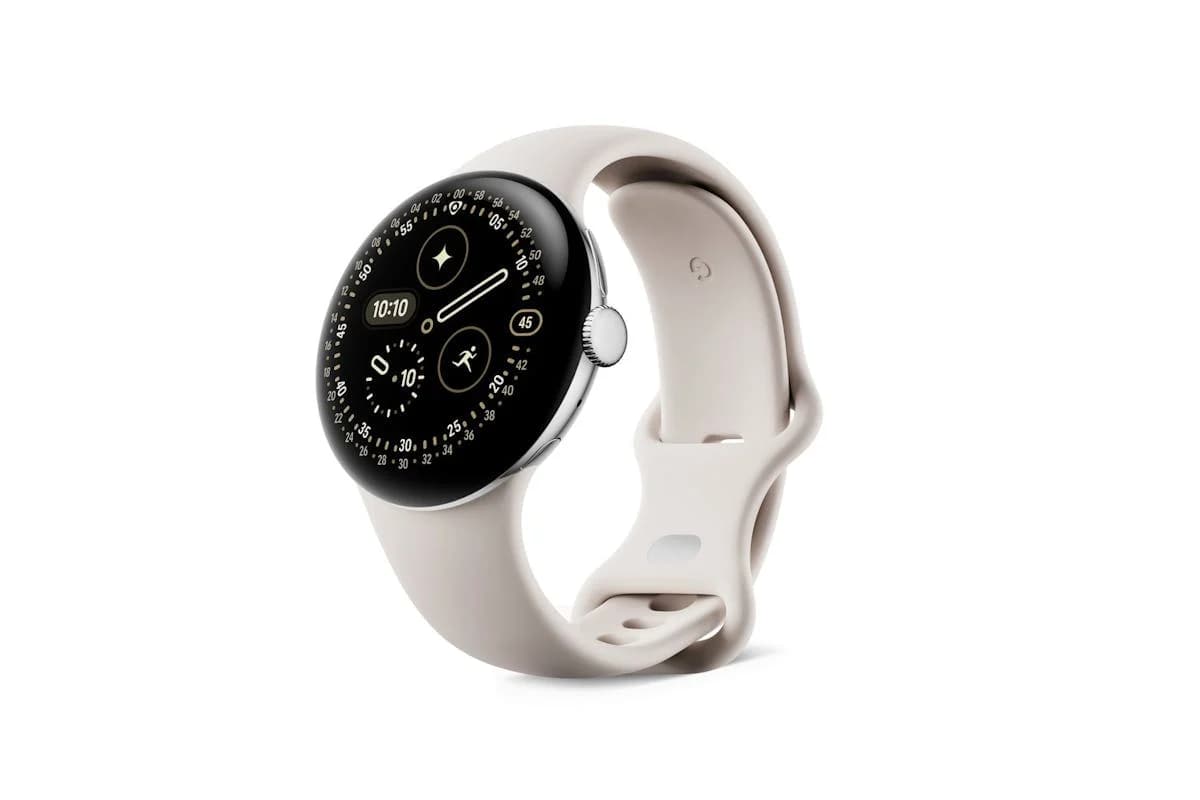 Google Pixel Watch 4 | 45mm | WiFi | Silver/Porcelain