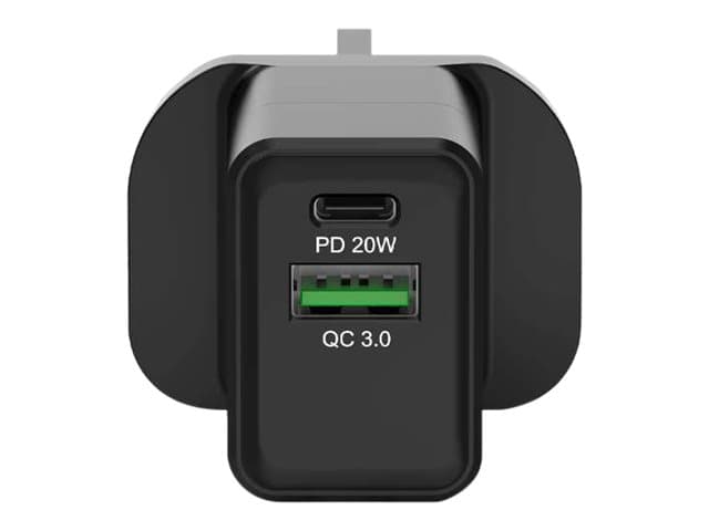 PORT DESIGNS - PORT Connect power adapter - USB, USB-C - 20 Watt