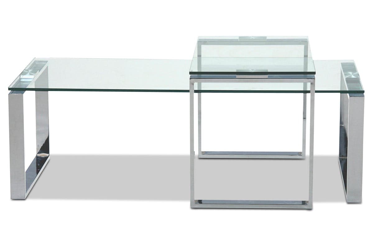 Trey Coffee Table | Clear