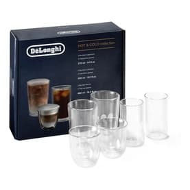 De'Longhi Hot Cold 6 Glass Collection