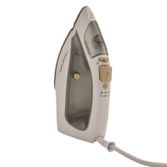 Russell Hobbs Fabric Luxe Steam Iron | Backed Stone | 28680