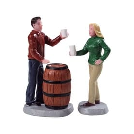 Cheers Figurines Set of Two