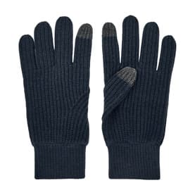 Lawson Ribbed-Knit Touchscreen Gloves