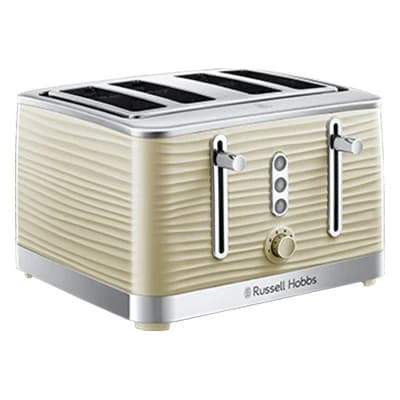 RussellHobbs Inspire 4 Slice Toaster - Cream | 24384