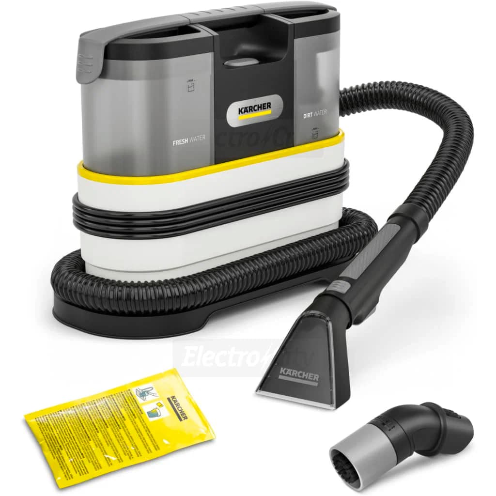 Karcher SE 2 Spot Care Spray Extraction Cleaner for Upholstery and Carpets | White