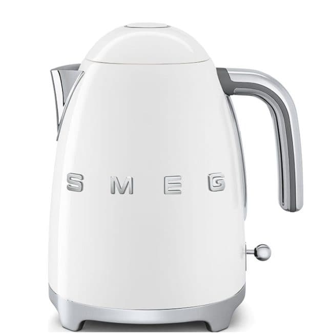 Smeg 50's Retro style White Kettle | KLF03WHUK