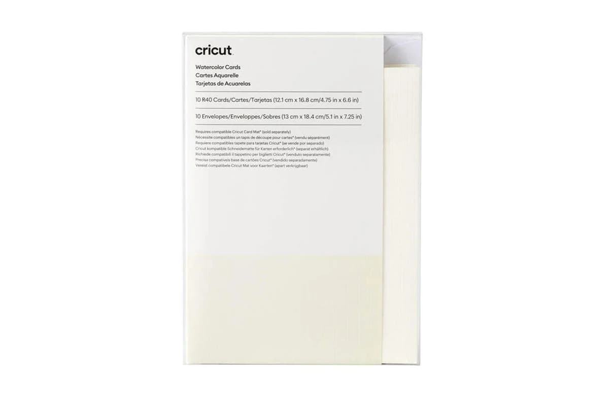 Cricut R40 Watercolor Cards | 10 ct
