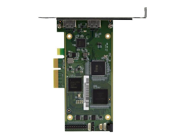 StarTech PCIe HDMI Capture Card, 4K 60Hz PCI Express HDMI 2.0 Capture Card w/ HDR10, UHD Video Capture Device for Desktop, PCIe x4 Video Recorder/Adap