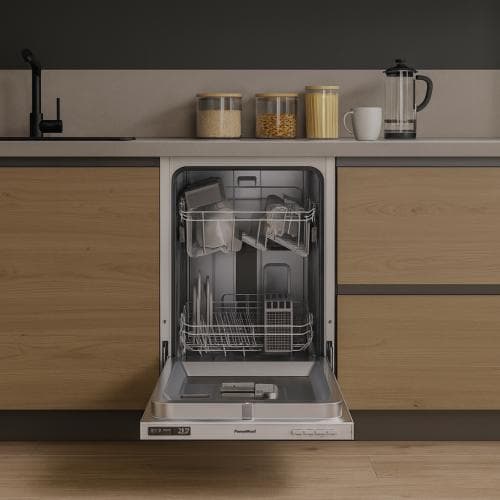 POWERPOINT 10 PLACE 9 LITRE FULLY INTEGRATED SLIM LINE DISHWASHER
