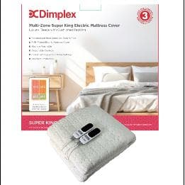 DIMPLEX            SUPER KING MATTRESS COVER UNDER BLANKET - DUAL CONTROL